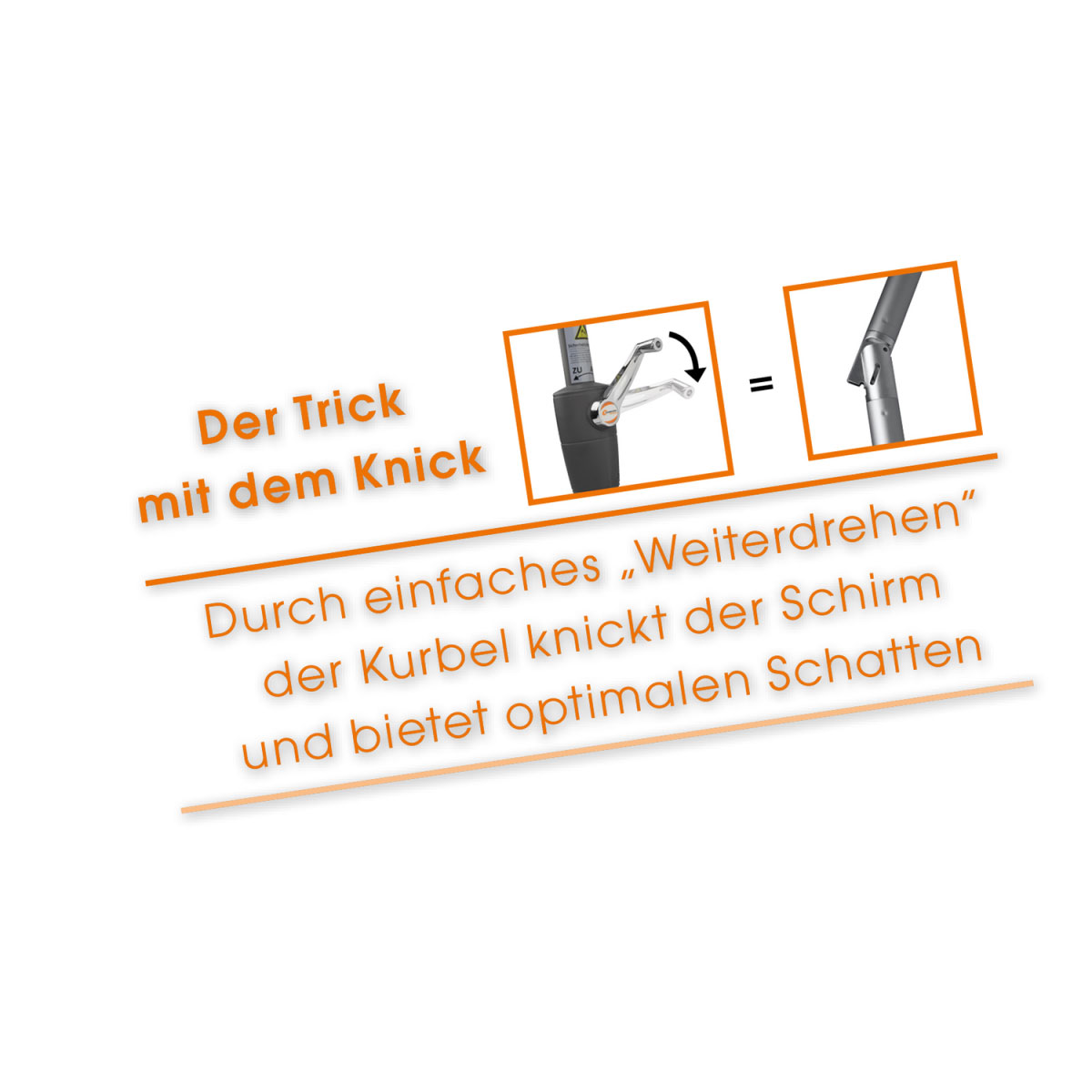 Schneider Schirme Sonnenschirm Tunis 270 x 150 cm Anthrazit Bild 7