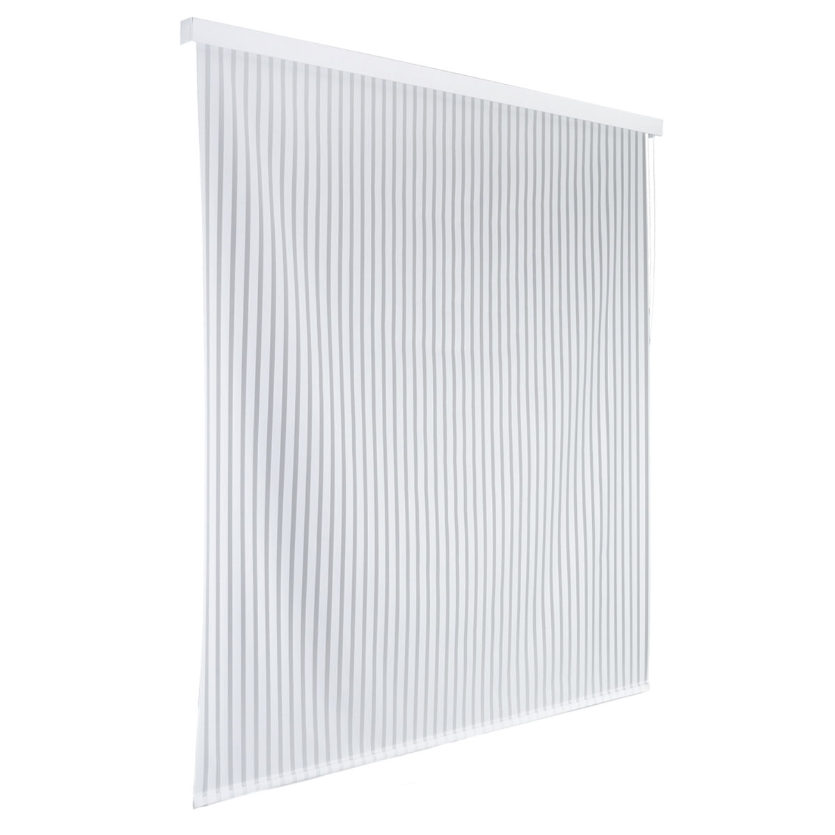 Wenko Duschrollo 128 x 240 cm schnelltrocknendes Rollo für Dusche und Badewanne