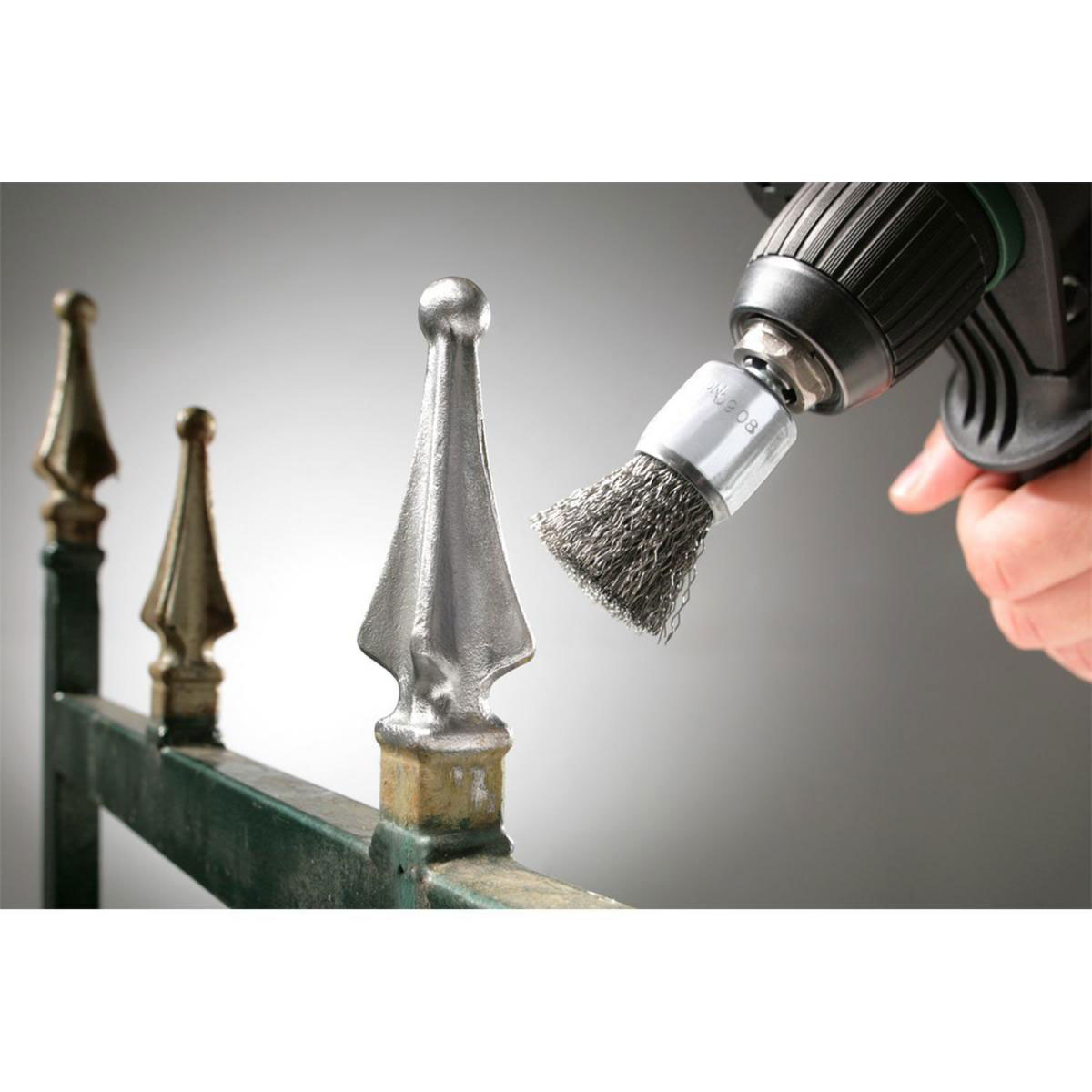 kwb  Pinselkopfbürste gewellt Bild 3