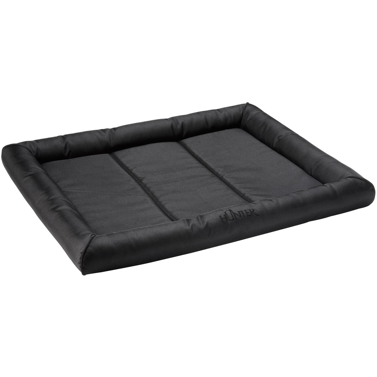 Hunter Hundematte Vermont schwarz 120 x 100 cm Größe XL