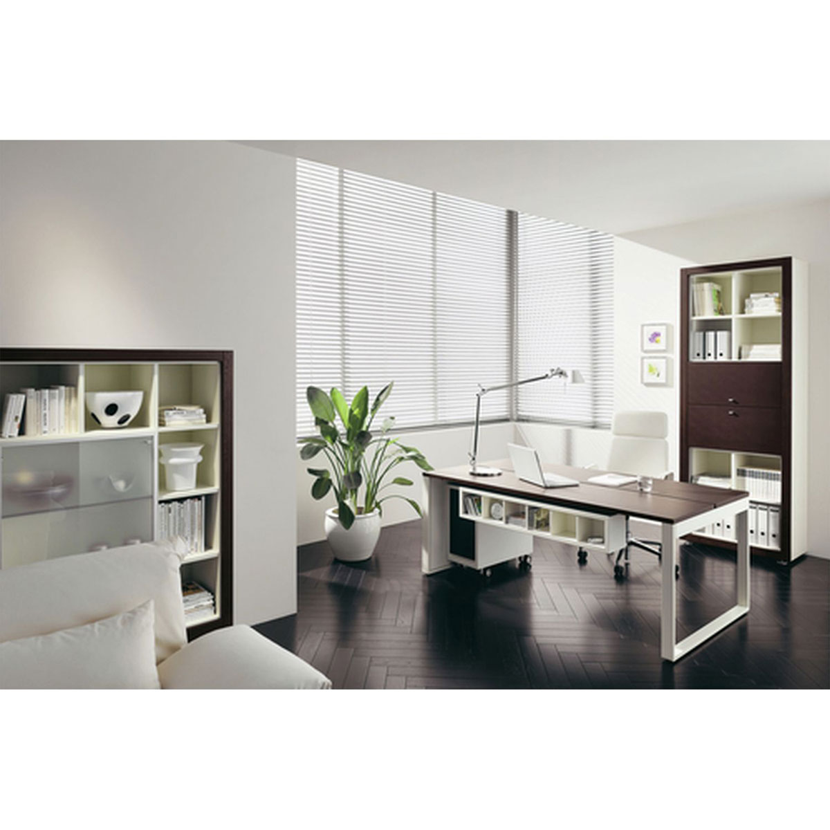 Gardinia Aluminium-Jalousie 120 x 130 cm weiß Bild 3