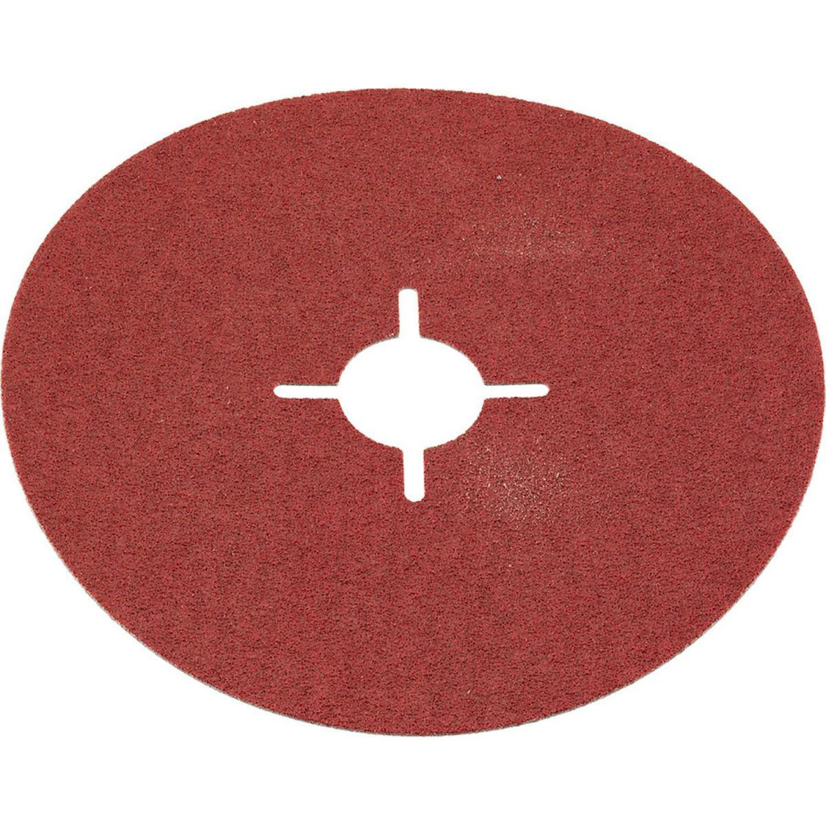 kwb  Fiberschleifscheiben Cut Fix Metallbearbeitung Durchmesser 125 mm K60 Bild 1