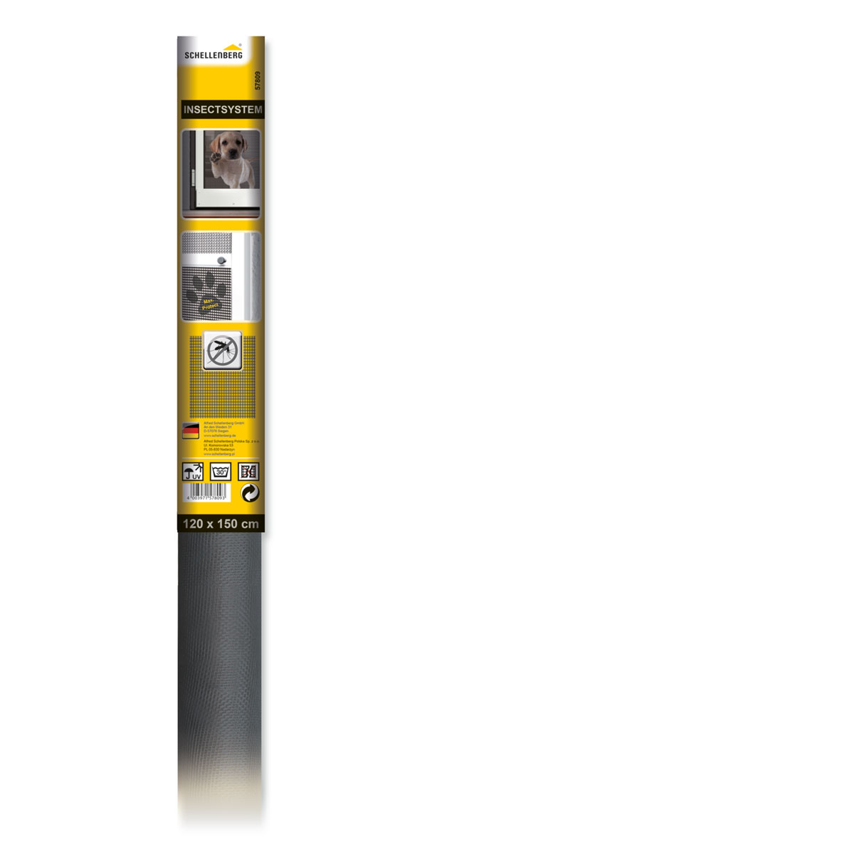 Schellenberg Fiberglas Max Protect 120 x 150 cm anthrazit