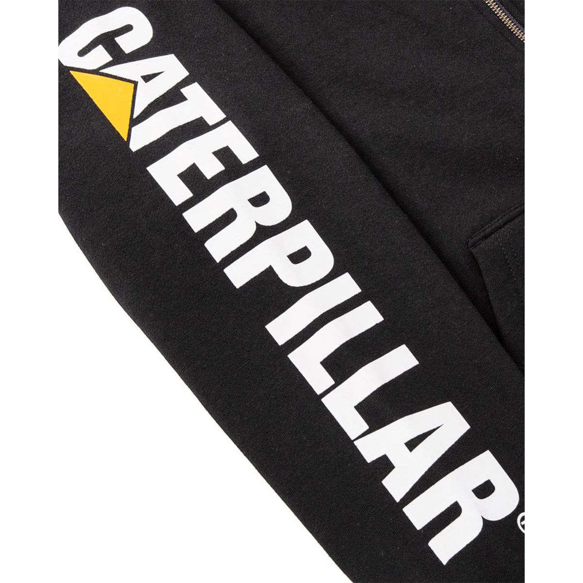 CAT Zip Hoodie Banner Gr. 2XL schwarz Bild 4