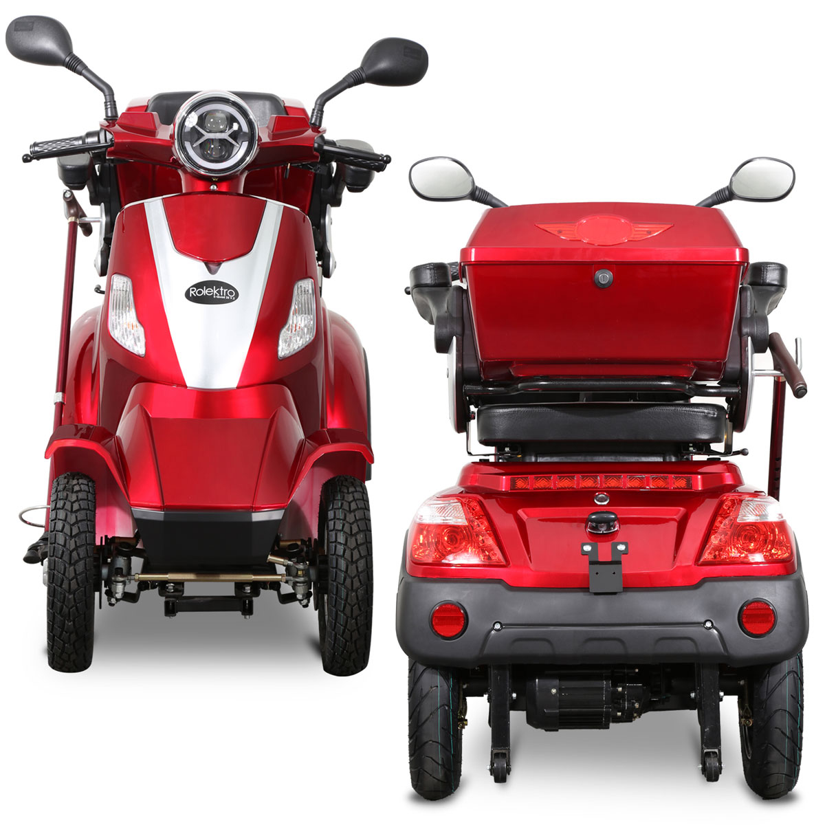 Rolektro E-Quad „15“, 1000 W, Rot Bild 3