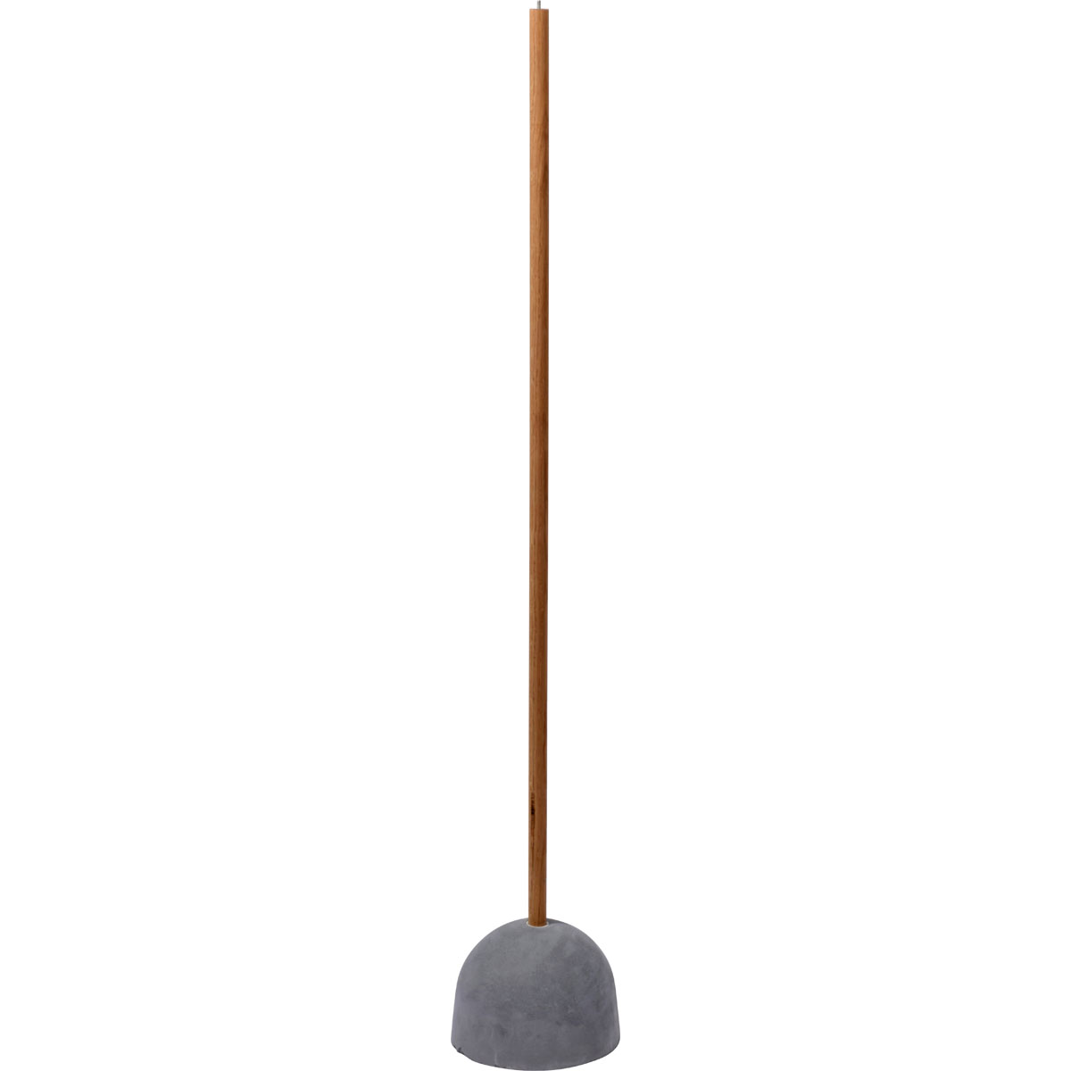 dobar Vogelhausständer für Futterspender Pickbar Durchmesser 2 x 100 cm transparent/braun