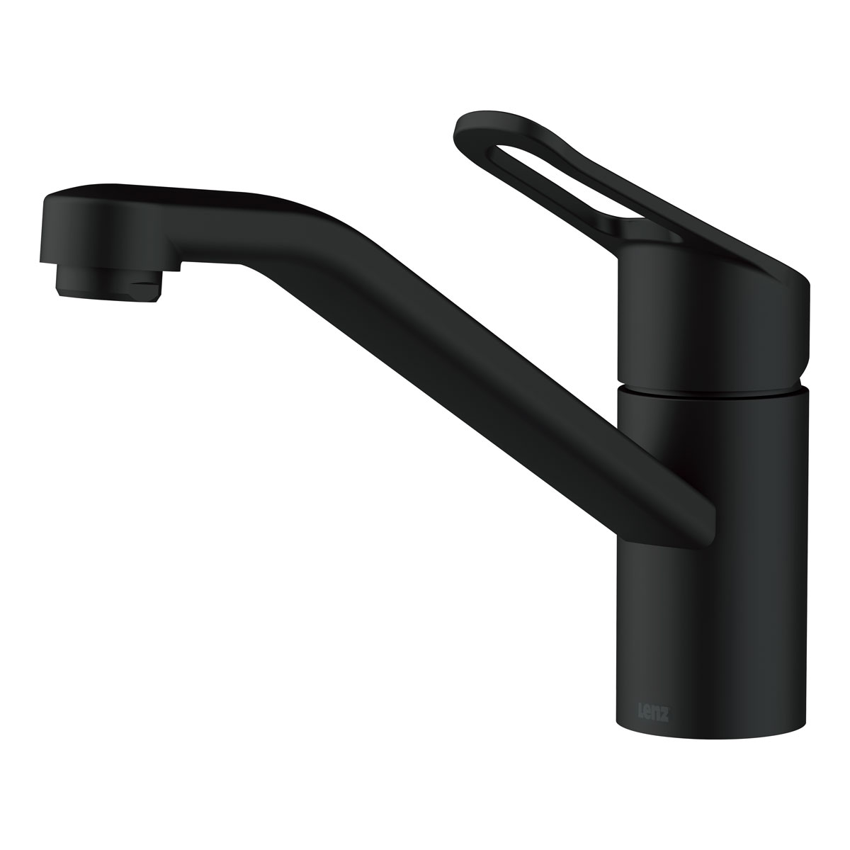 LENZ Spültischarmatur Mila Anti-Fingerabdruck Schwarz Matt