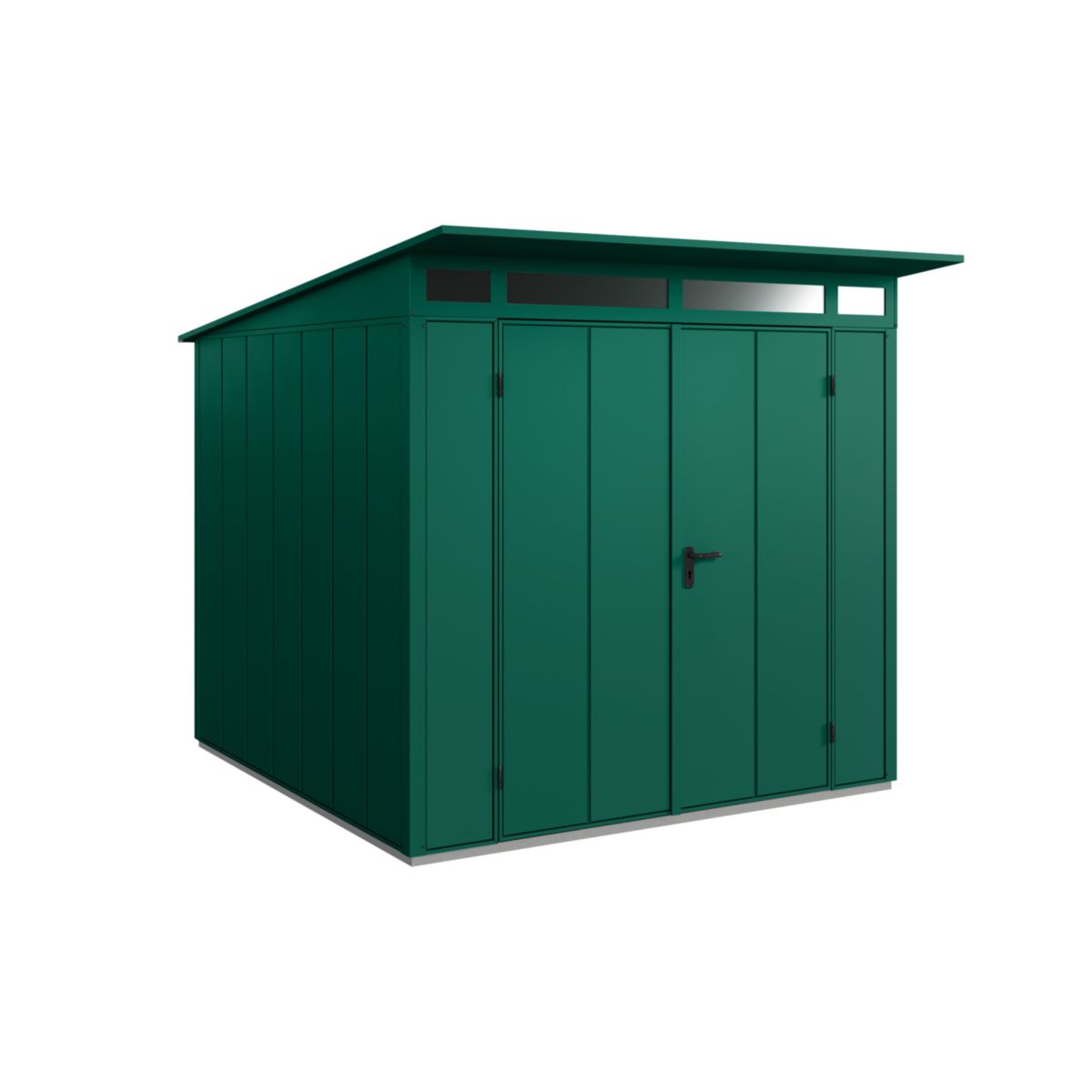 EcoStar  Gerätehaus Elegant-PTyp 2RAL6005 2 flg