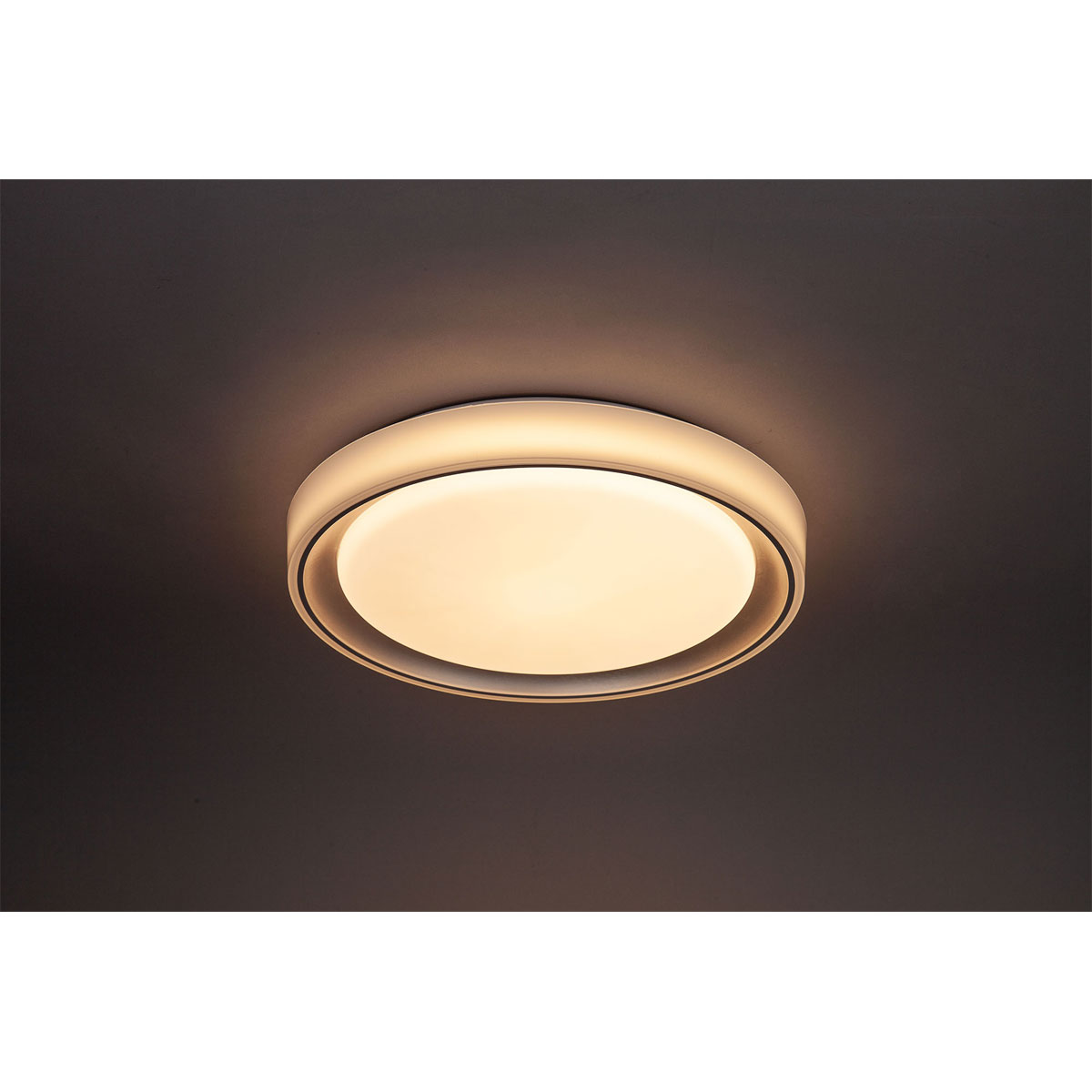 Flector LED-Deckenleuchte Lunetta 24 Watt weiss/silber 3000-6500K Bild 7