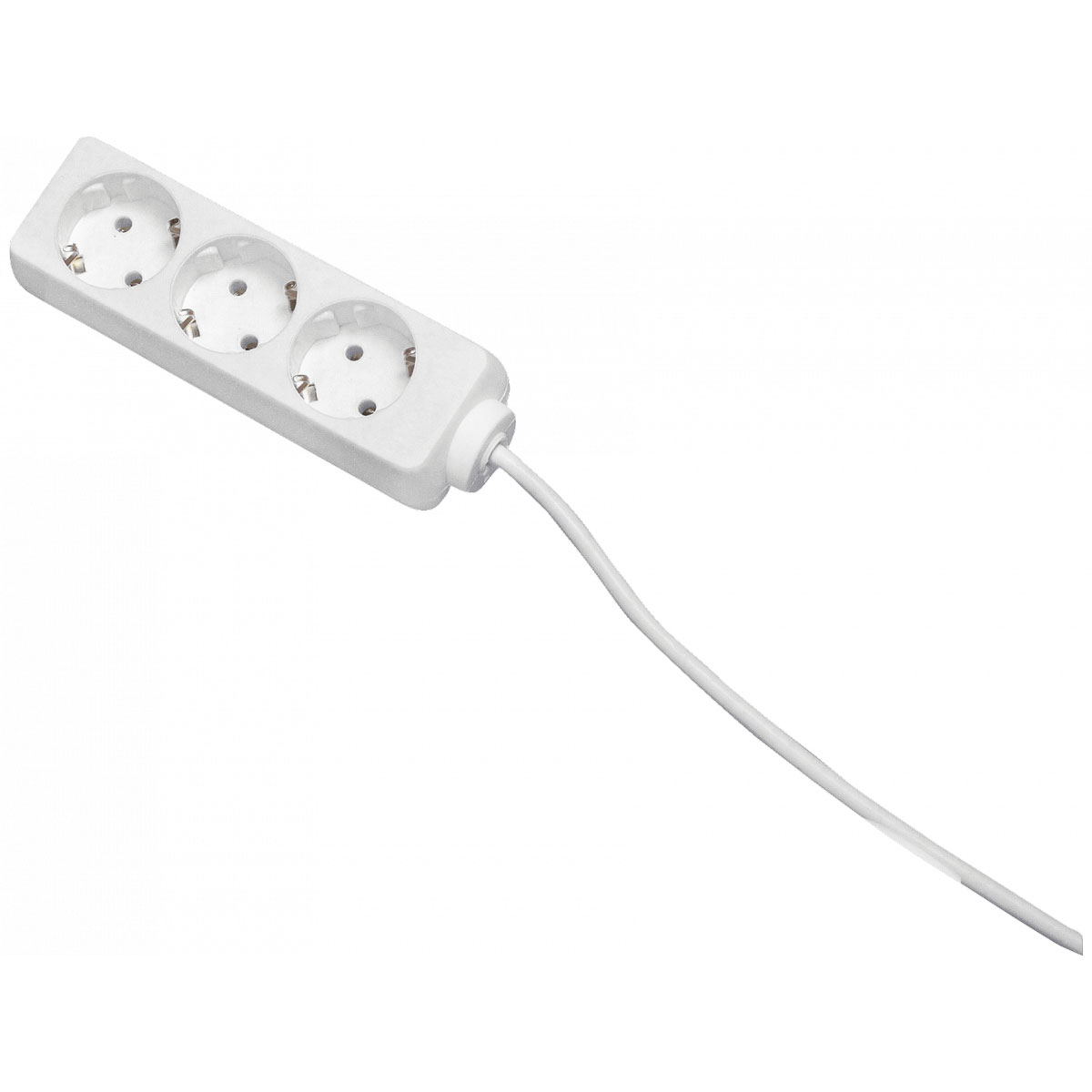 Basic Steckdosenleiste 3-fach weiß