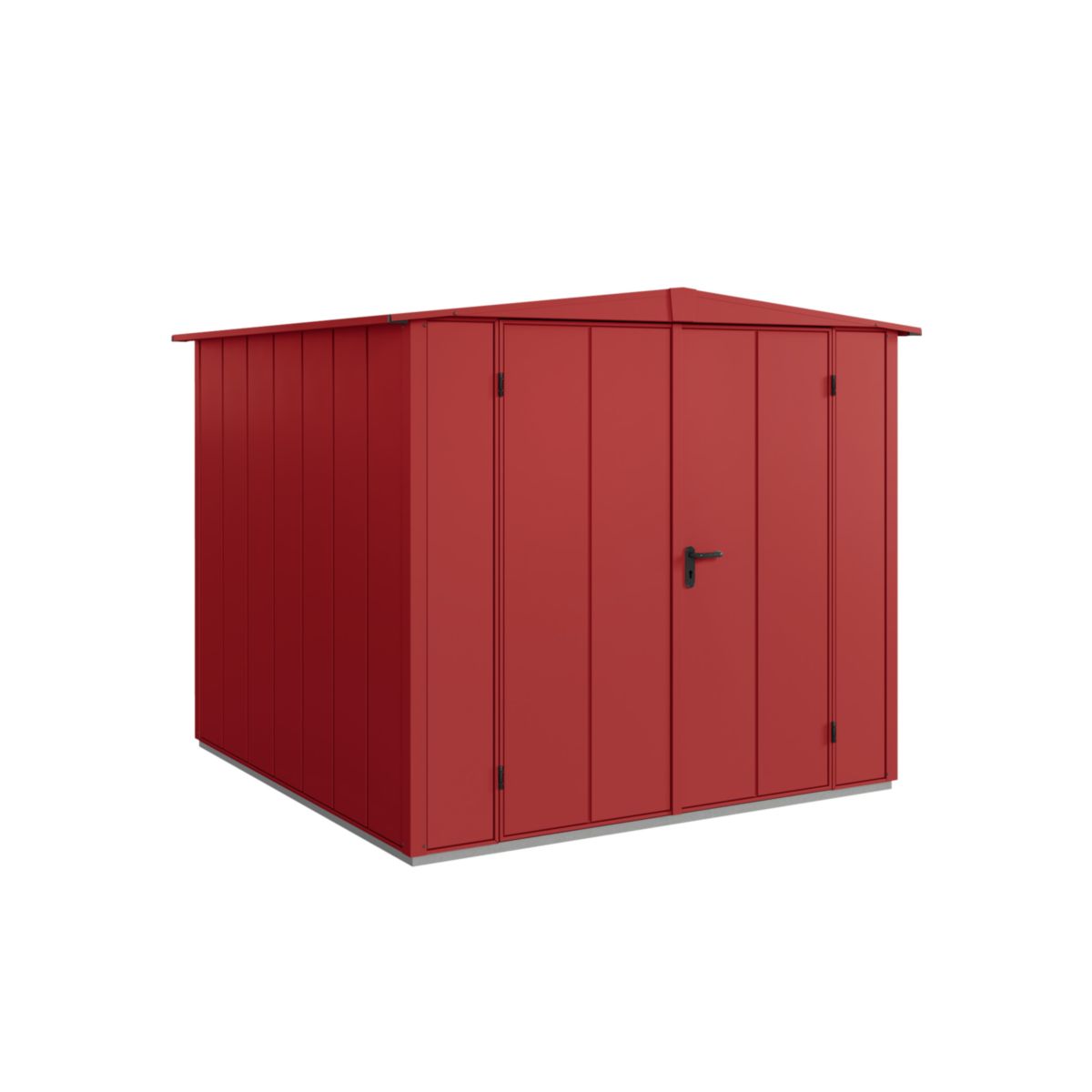 EcoStar  Gerätehaus Elegant-STyp 2RAL3004 2 flg