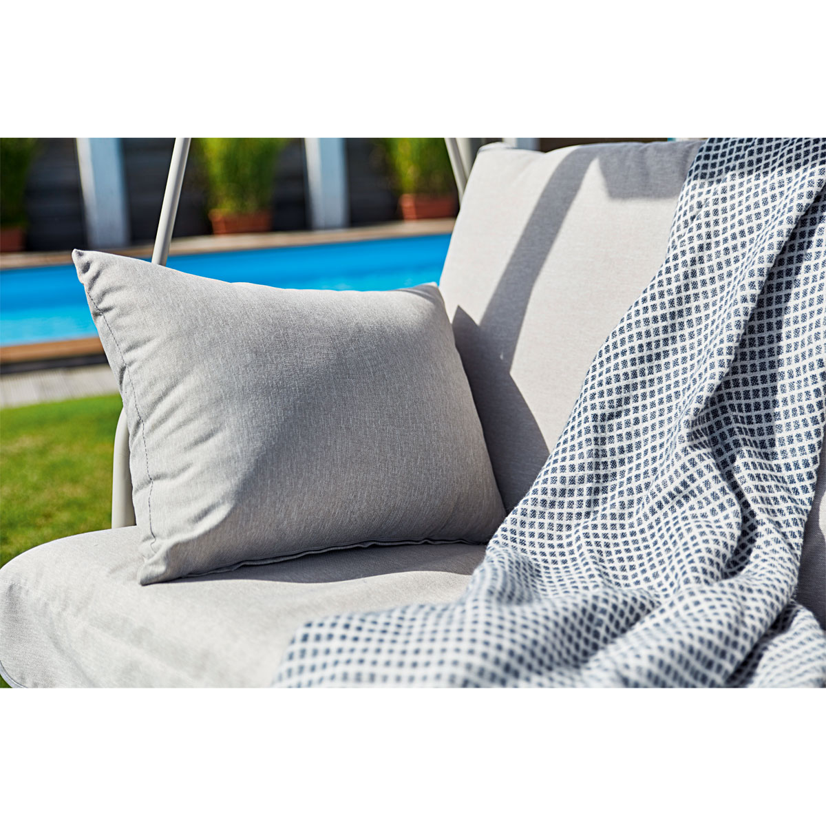 Haveson Hollywoodschaukel Milos mit Bett-Funktion Bild 7