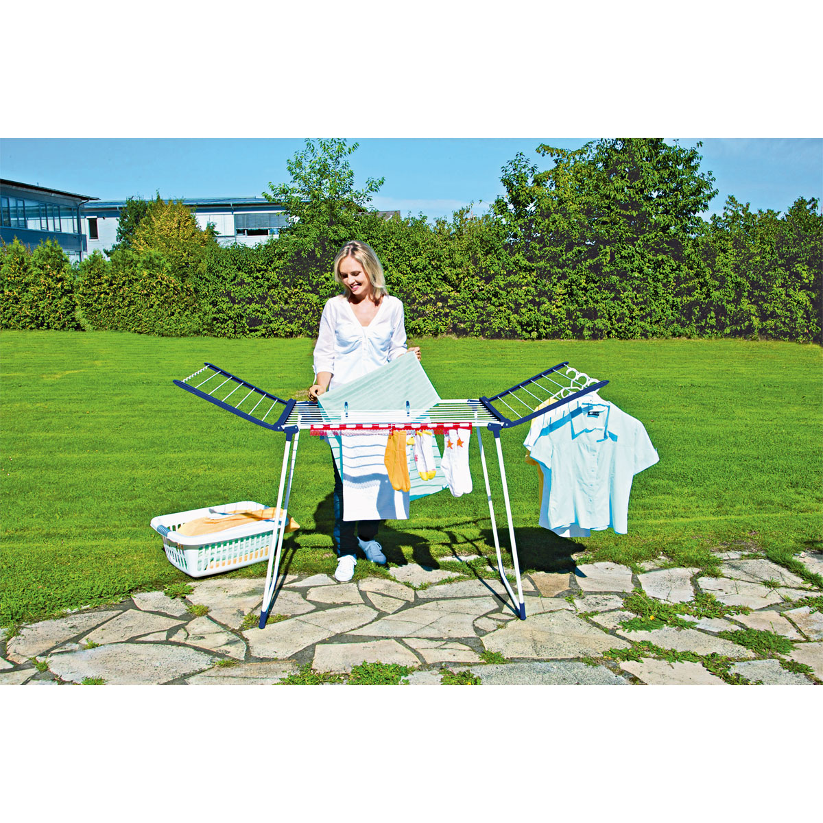Leifheit Wäscheständer Pegasus 150 Solid Slim Bild 4