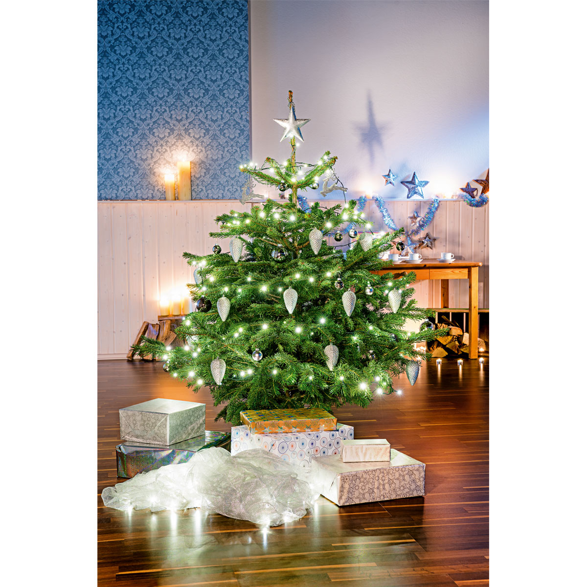 Plantiflor Nordmanntanne auf Holzkreuz 80-100 cm Bild 3