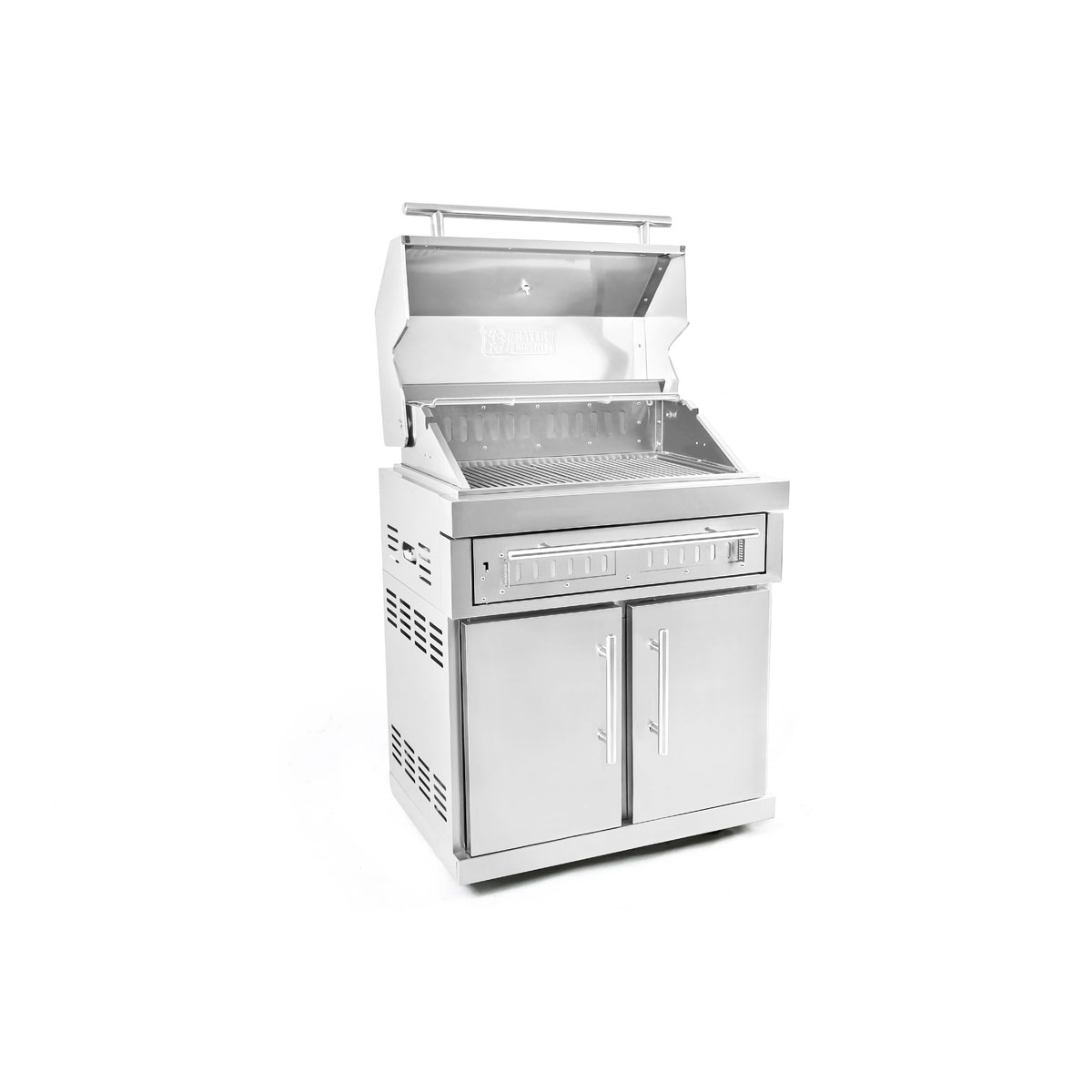 Edelstahl-Erweiterungsmodul Holzkohlegrill MGK-400 Premium