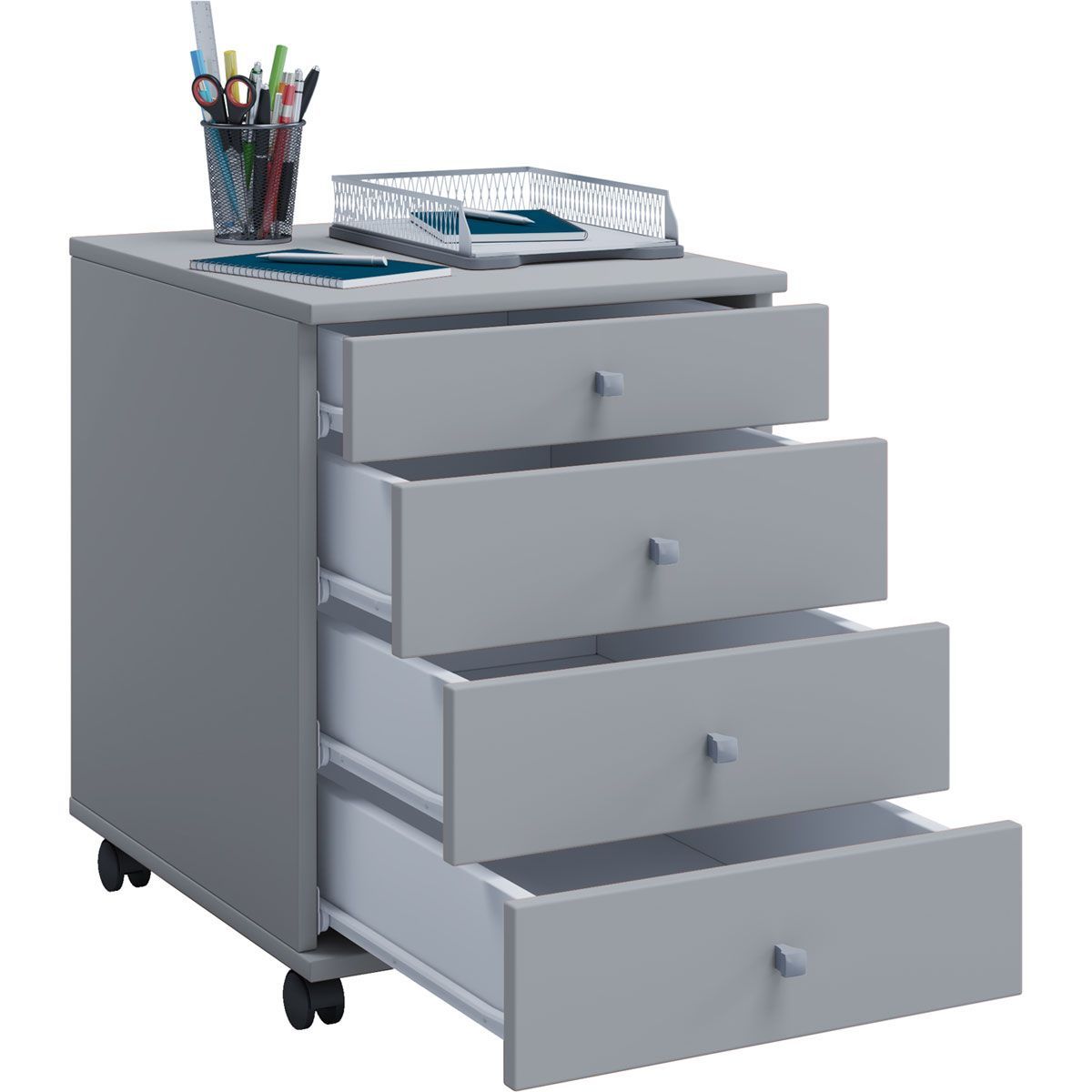 Rollcontainer Lona Mini grau