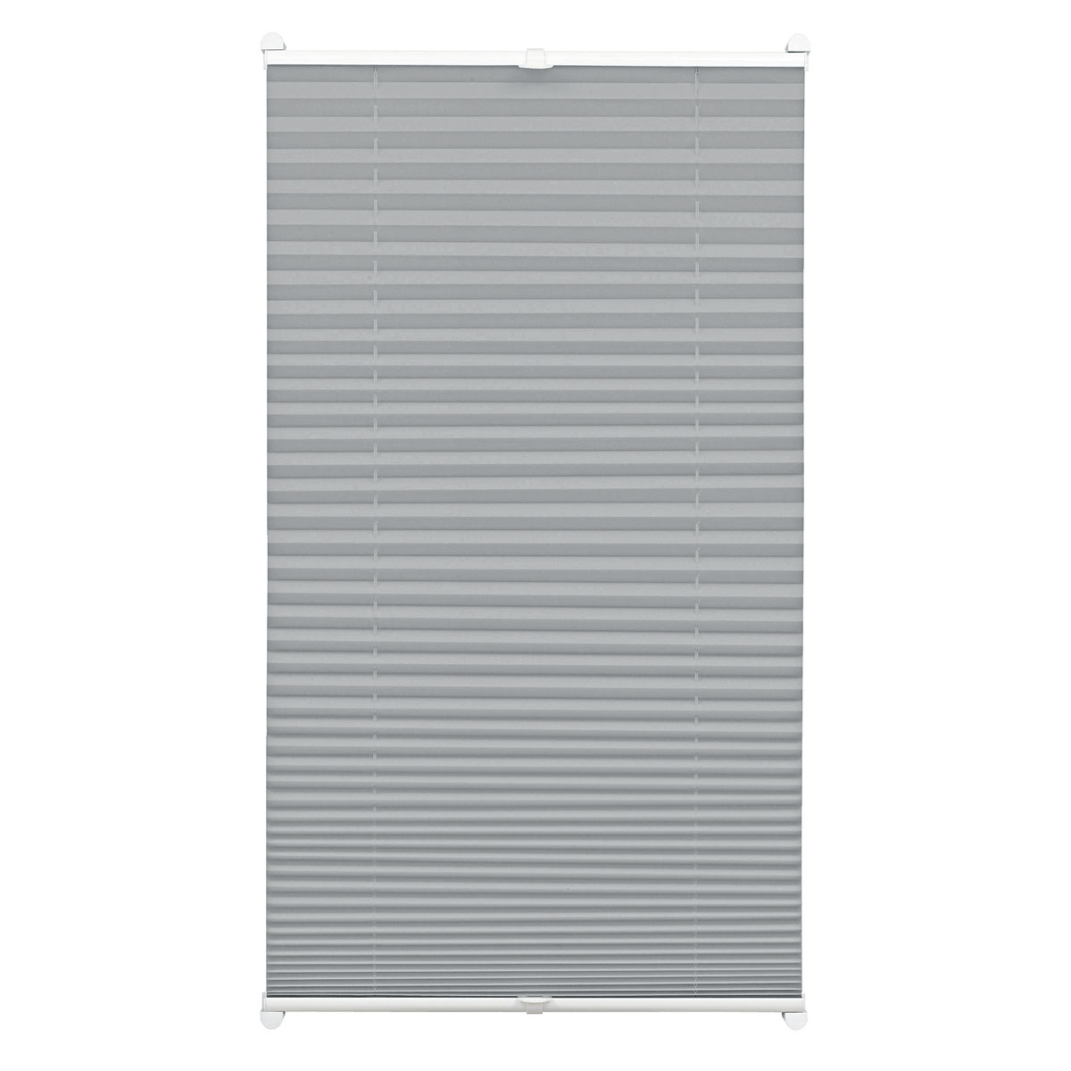 Gardinia Plissee Easyfix mit 2 Bedienschienen 50 x 130 cm schiefer