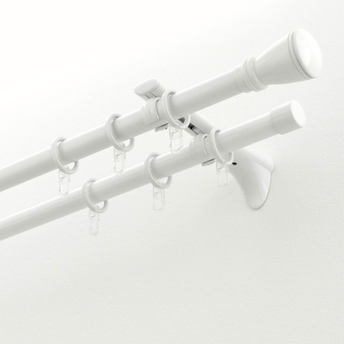 Gardinia Gardinenstange Chicago 240 cm Durchmesser 20 mm weiß Bild 7