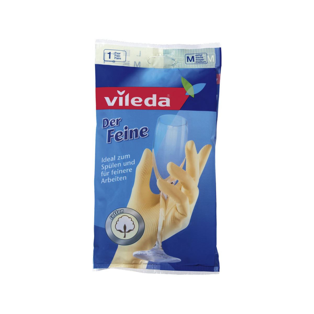 Vileda Haushaltshandschuhe Der Feine mittel Vileda Haushaltshandschuhe Der Feine mittel