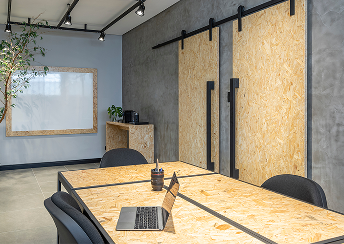 Bodenbeläge in einem Raum 