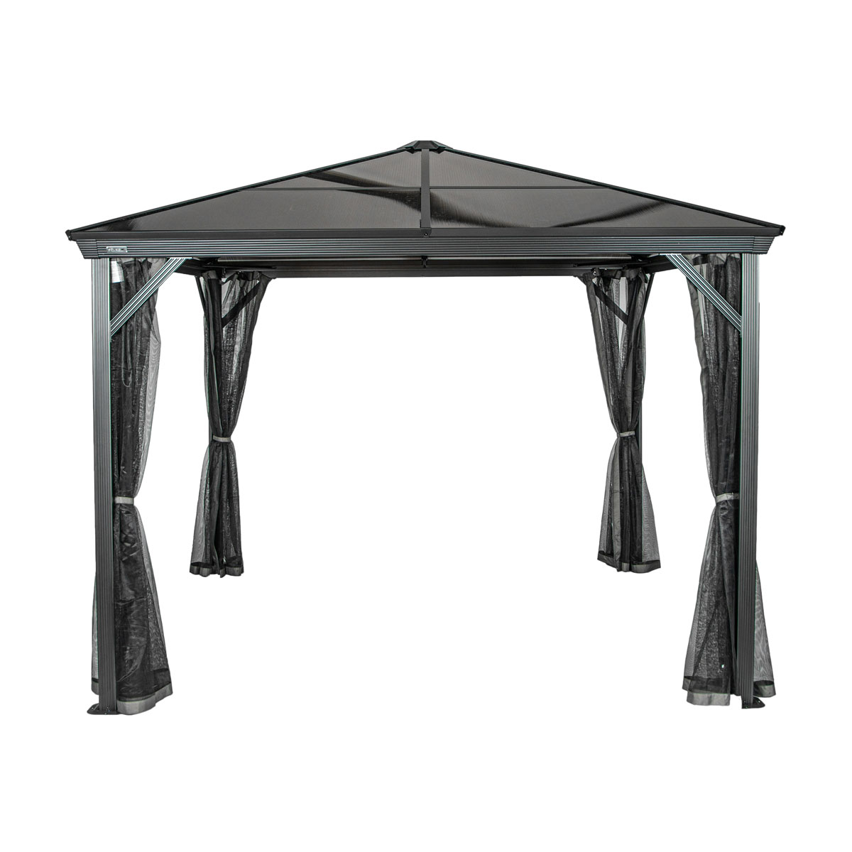 Sojag Pavillon Verona 1010 inkl. Moskitonetz 298,3x298,3x261cm Anthrazit