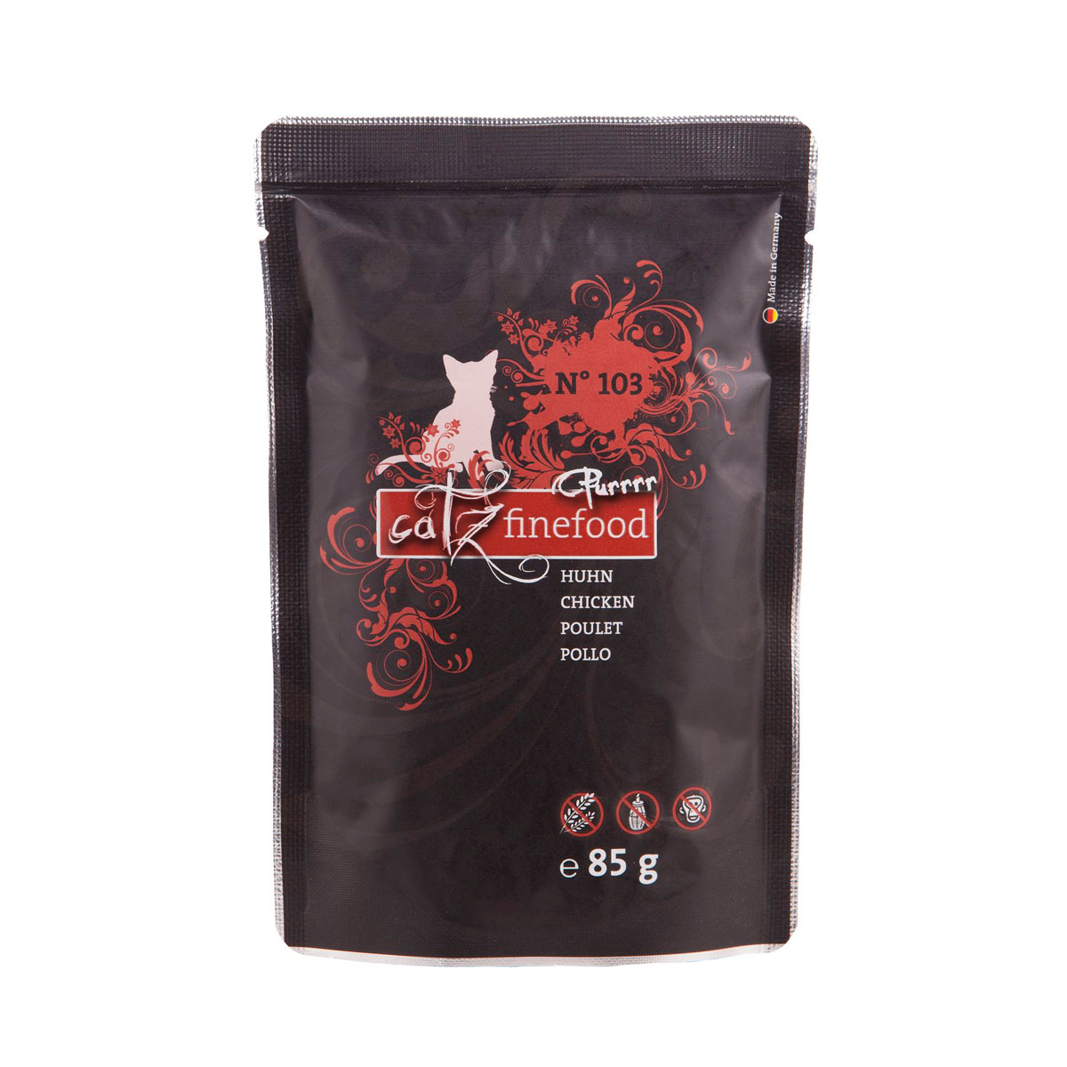 Catz finefood Katzensnack Purrrr Pouch Huhn 85 g