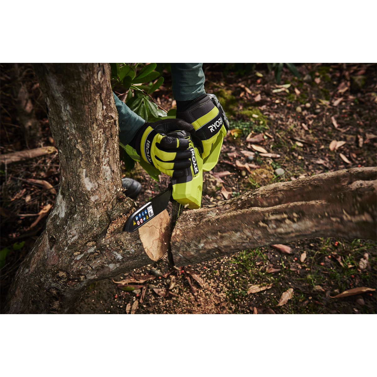 Ryobi  Akku-Einhand-Kettensäge RY18PSX15A-0 15 cm Bild 5