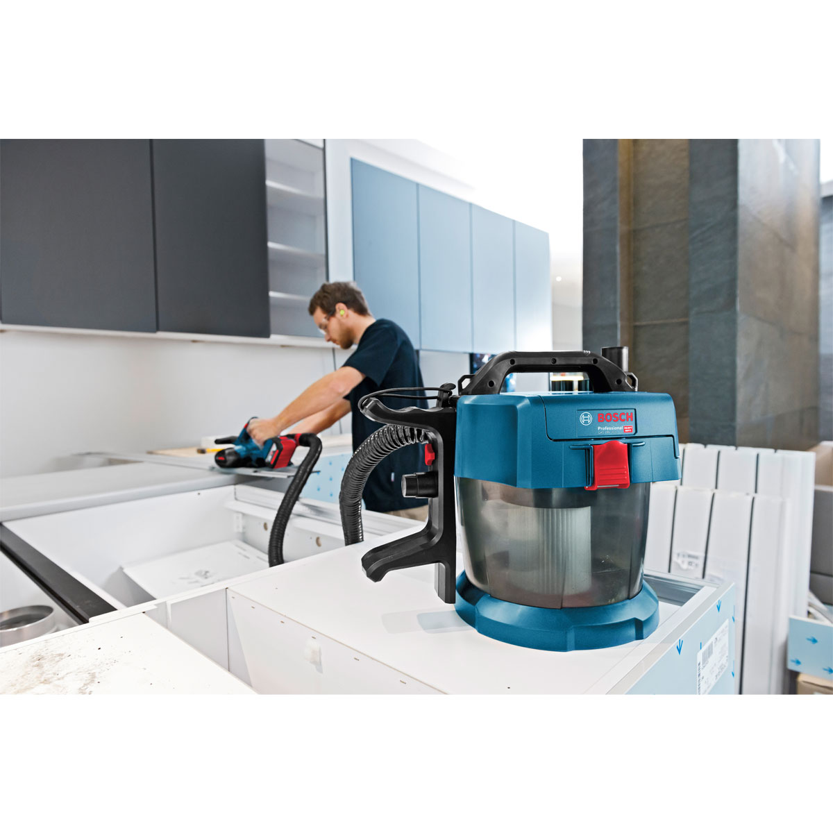 Bosch Professional  Akku-Staubsauger-Set GAS 18V-10 solo Bild 5