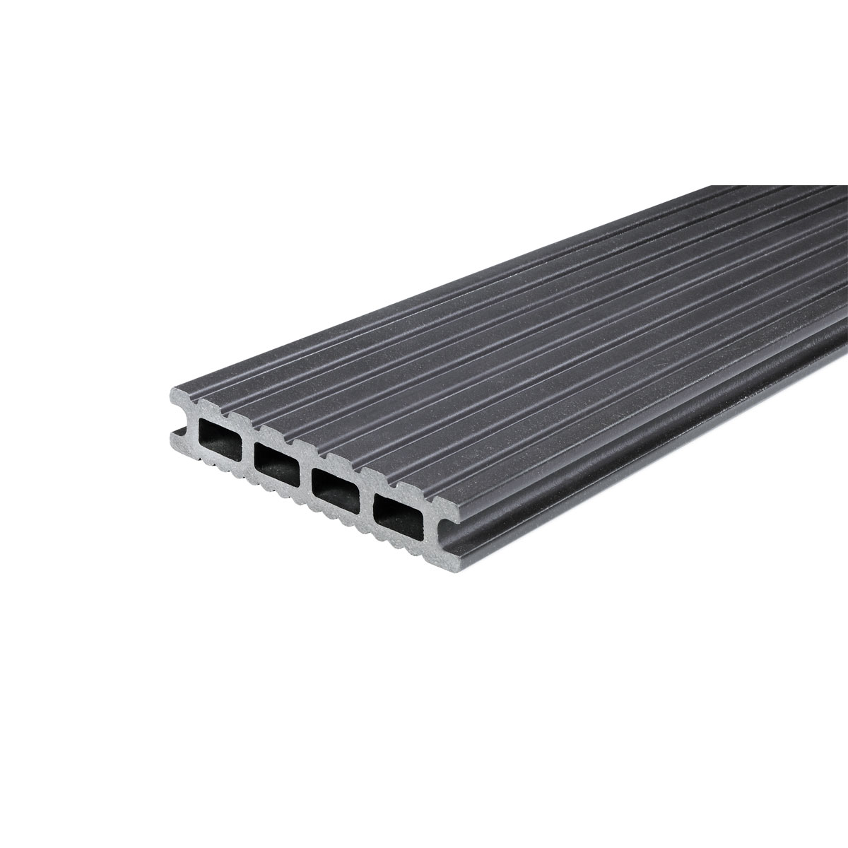 Kovalex WPC Terrassendiele Exklusiv graubraun mattiert 14,5 x 300 cm Bild 2