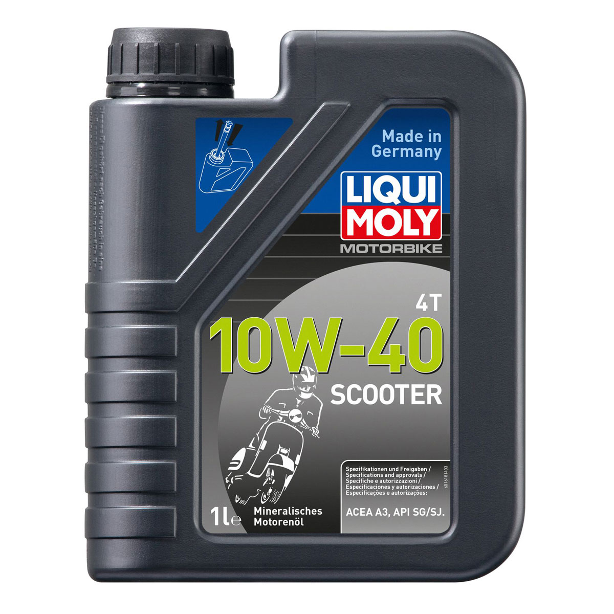 Liqui Moly Motor-Öl Racing Scooter 4T 10W-40 1 L Liqui Moly Motor-Öl Racing Scooter 4T 10W-40 1 L