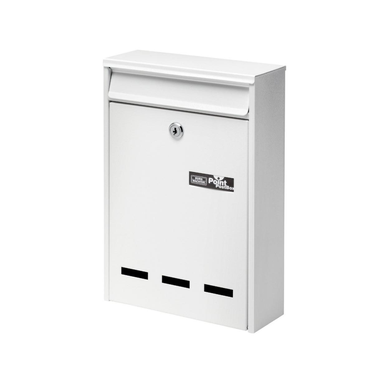 Burg Wächter Briefkasten Pocket weiß