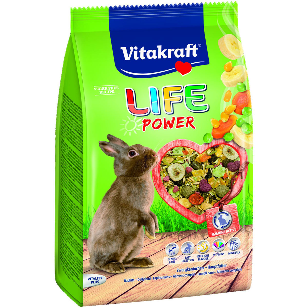 Vitakraft  Life Power für Zwergkaninchen 1,8 kg