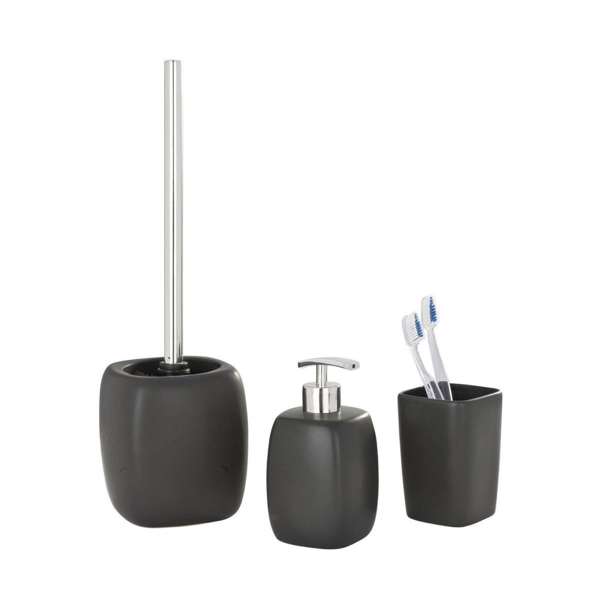 Wenko Zahnputzbecher Faro schwarz Bild 2