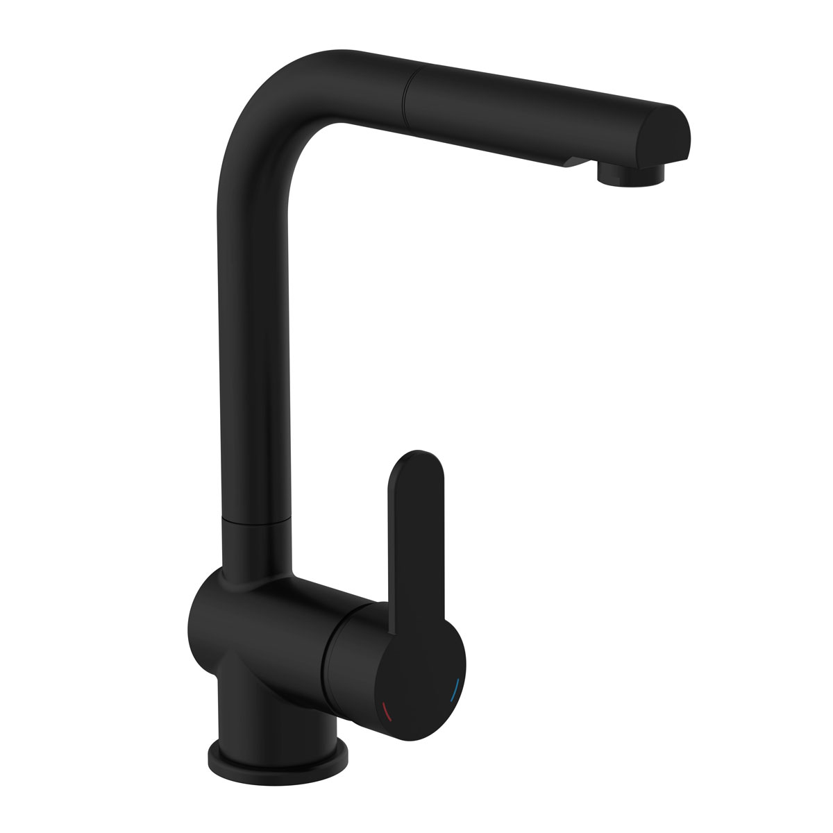 Schütte Niederdruck-Spültischarmatur London schwarz matt Bild 2