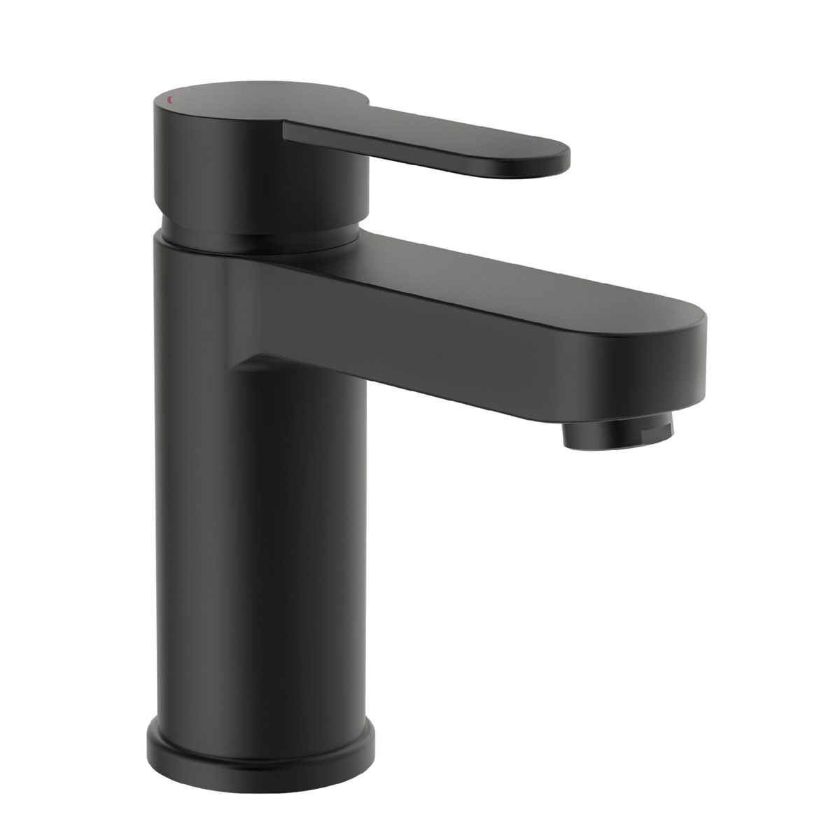 Schütte Waschtischarmatur Elephant schwarz-matt inkl Push-Open-Ventil