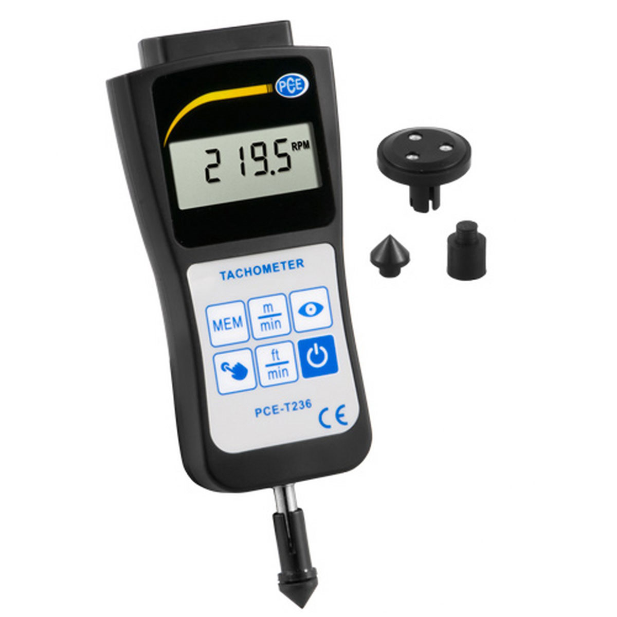 PCE Instruments Drehzahlmessgerät „PCE-T236“,
