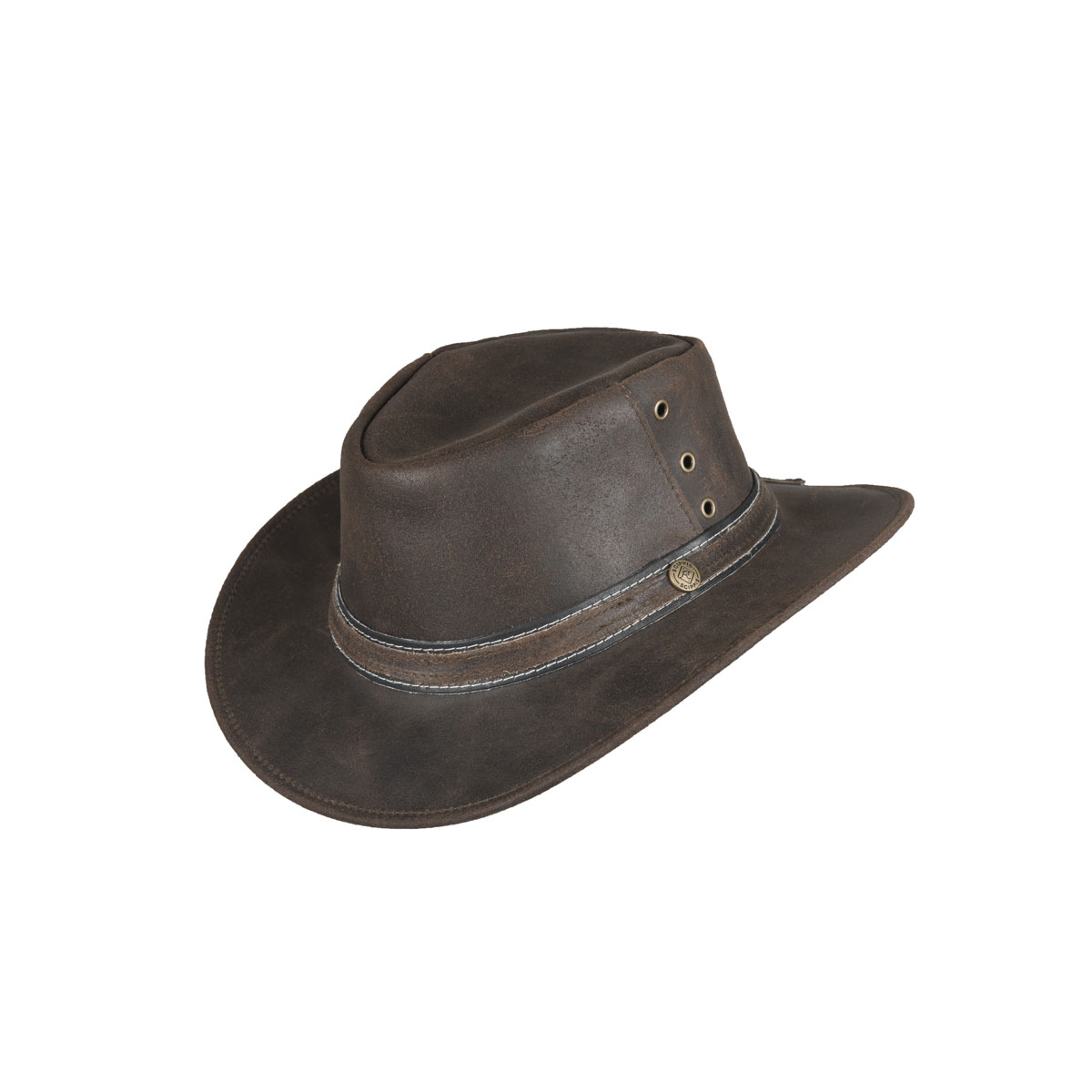 Scippis Lederhut Longford braun Größe M