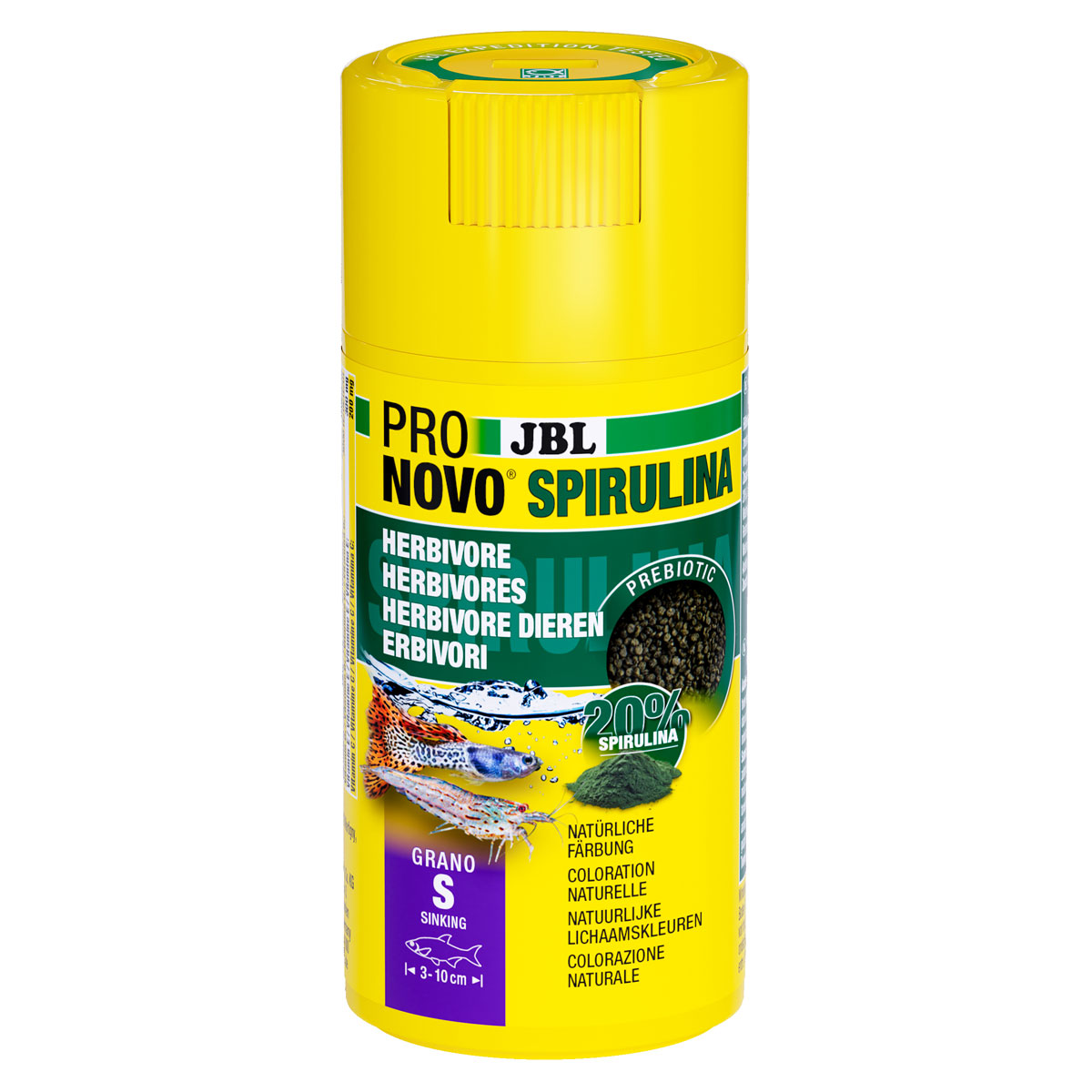 JBL  PRONOVO SPIRULINA GRANO S 100ml CLICK