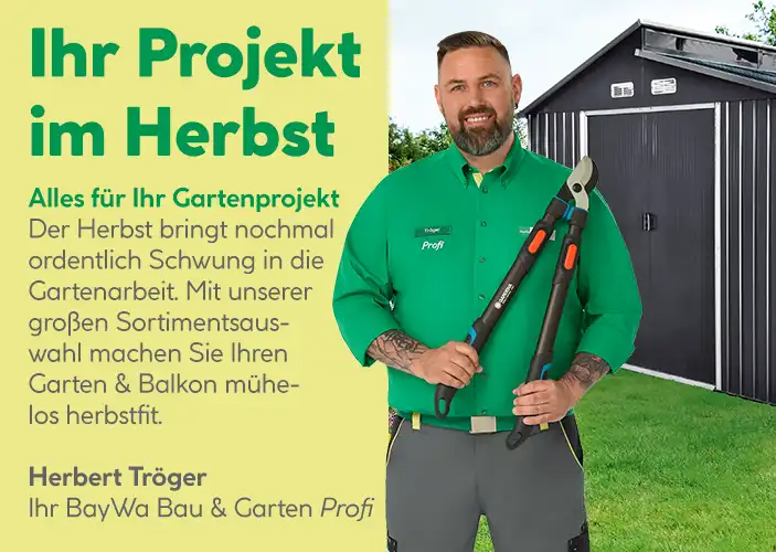 Beilage: Ihr Projekt im Herbst Beilage: Ihr Projekt im Herbst