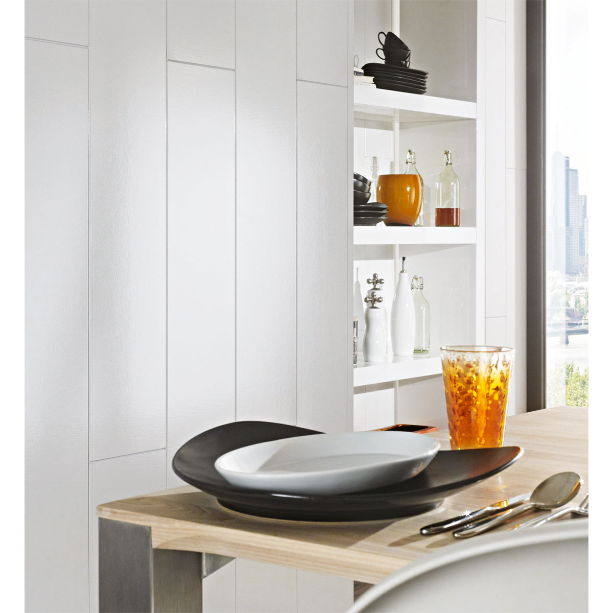 Specht Vinylboden  Paneel Ambiente weiß hochglänzend 130 x 20,2 x 0,1 cm Bild 3