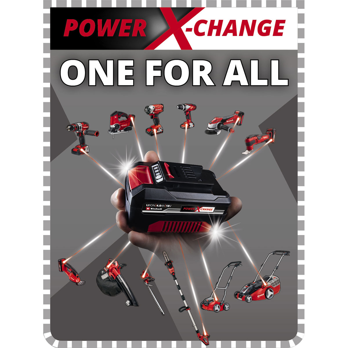Einhell Akku PXC-Twinpack CB 2,5 Ah 2 Stück Bild 8