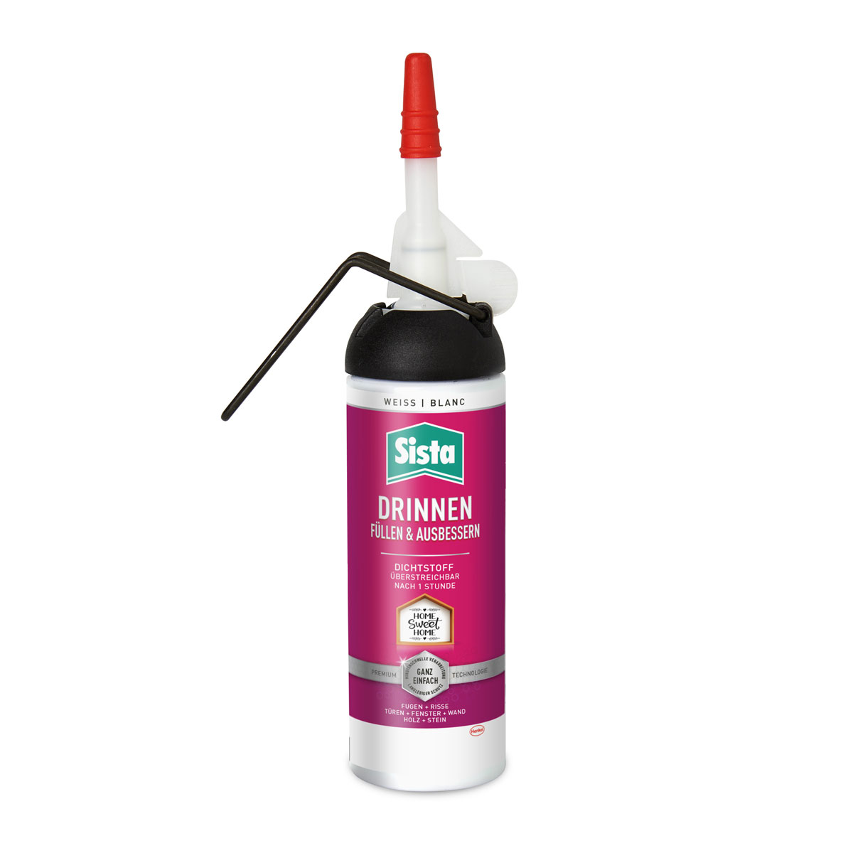 Henkel Sista Dichtstoff Füllen und Ausbessern 100 ml weiß