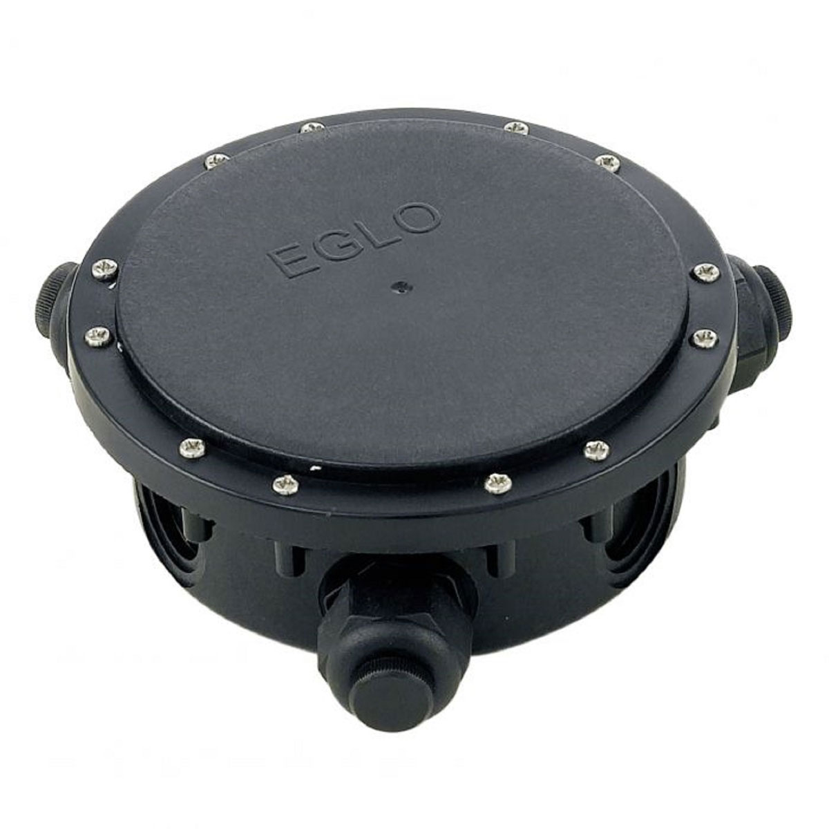 Eglo Außen-Verkabelungsbox Connector Box Durchmesser 15,5 x 5 cm schwarz