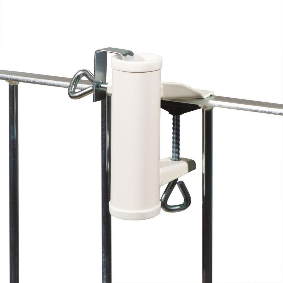 Sonnenschirmhalter Typ H Durchmesser 35 mm weiß Bild 1