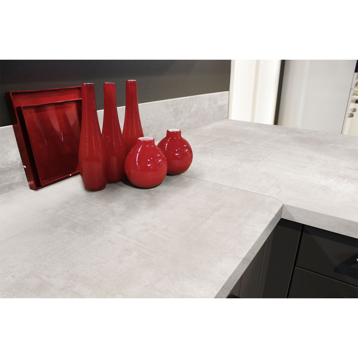 KAINDL  APL 44374DP 4100 x 600 x 38 Betonart opalgrau