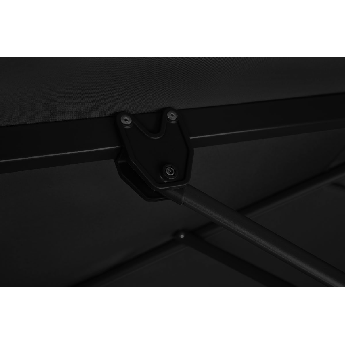 Schneider Schirme Sonnenschirm Rhodos Junior 270 x 270 cm Anthrazit Bild 6