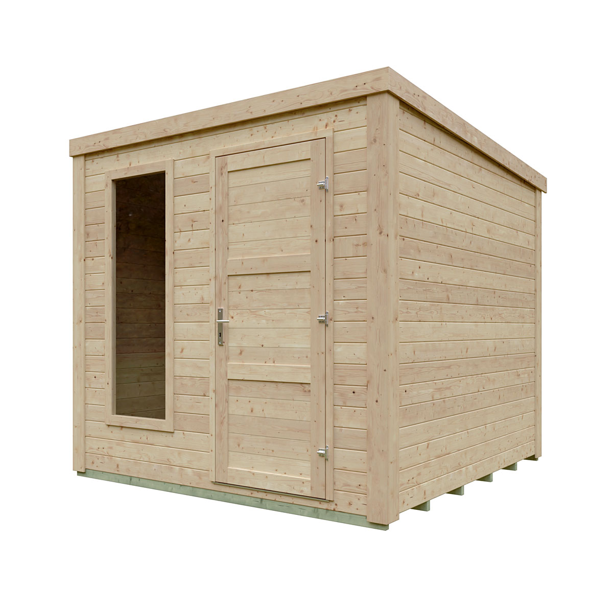 Kiehnholz Gartenhaus Augsburg 250 x 250 cm Bild 1