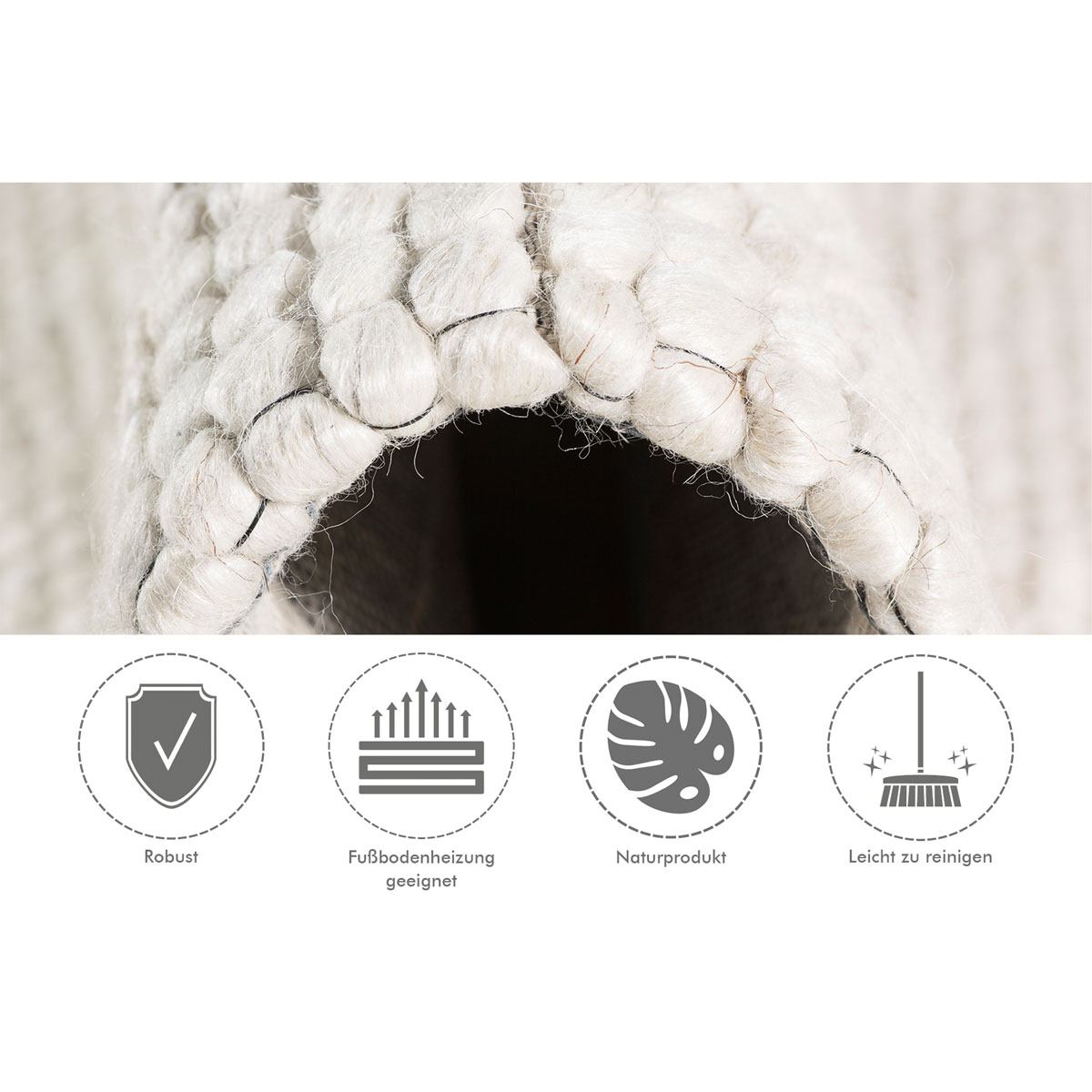 Barbara Becker  Teppich BB Brave creme natur 140 x 200 cm Bild 6