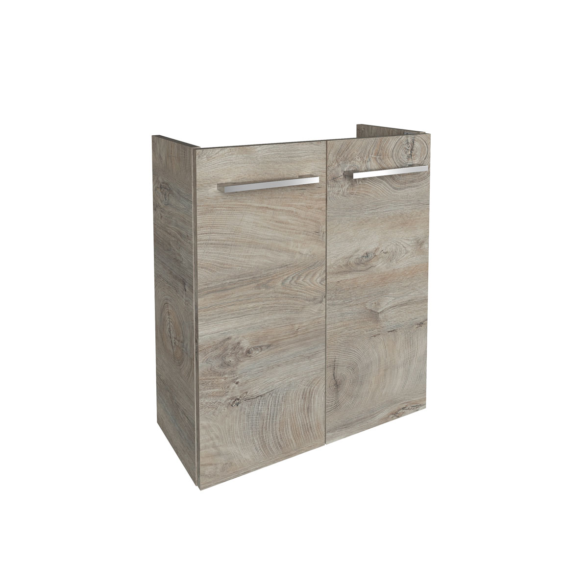 Fackelmann  Gäste-WC Waschtischunterschrank SBC 520 x 600 x 243 mm NatureOak
