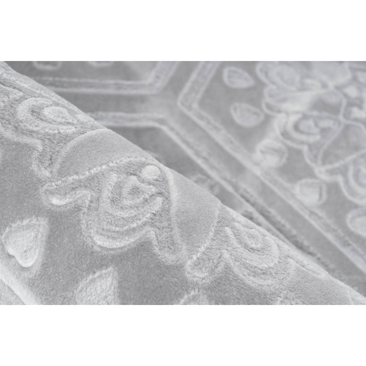 Hochflorteppich Monroe 200 grau/blau Bild 3